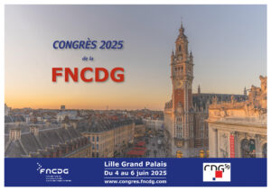 Affiche congrès 2025 de la FNCDG